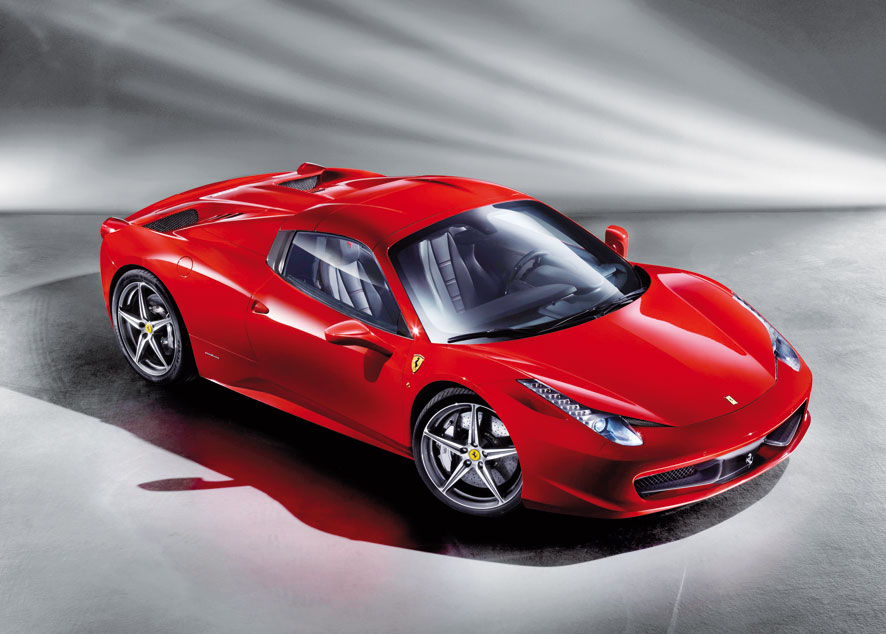 Ferrari 458 Spider Alluminium Roof Effect Auto Design