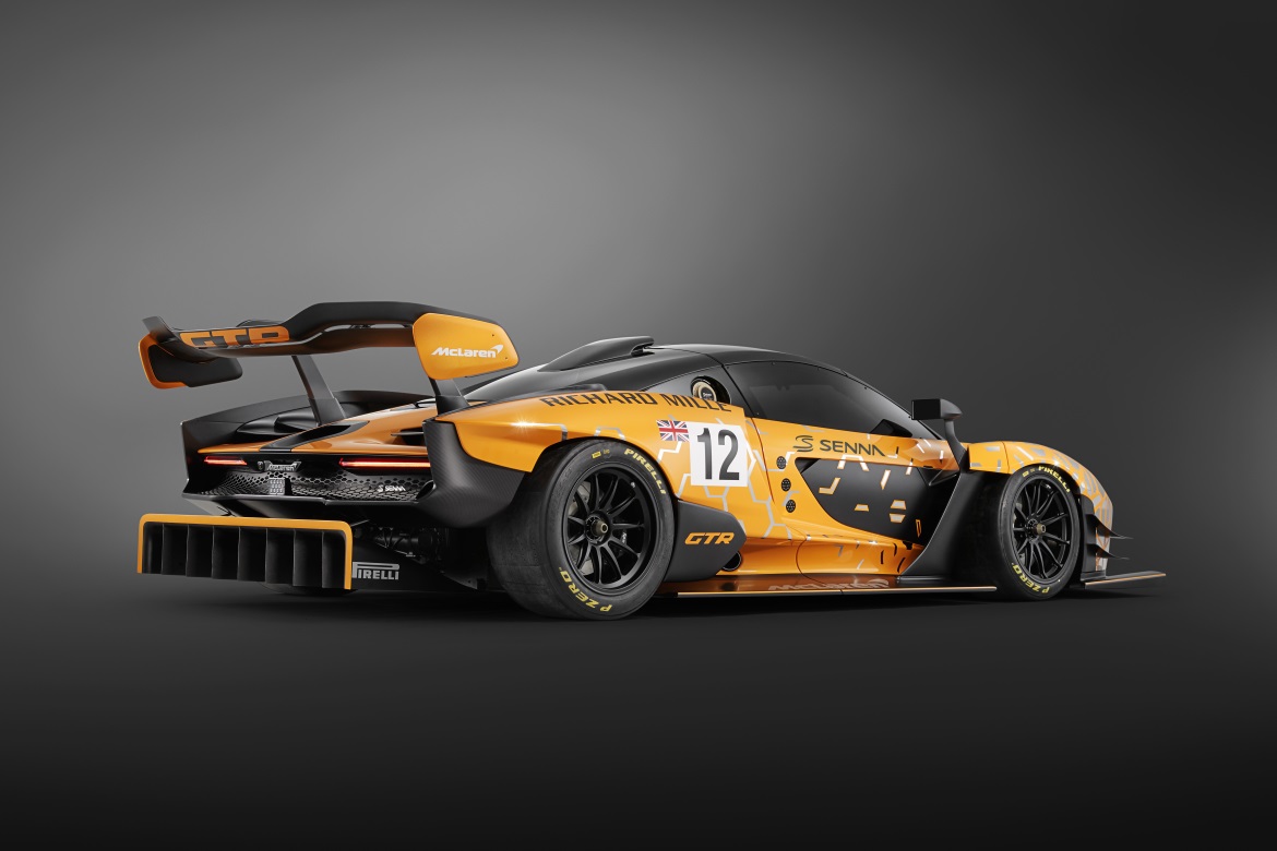 Mclaren Senna Gtr Concept Designed For The Track Autoanddesign 