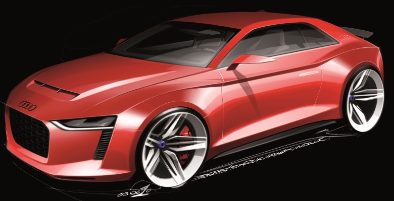 audi quattro concept car