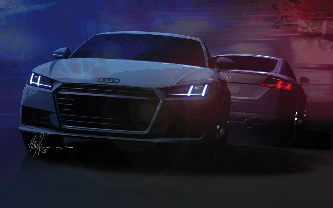 AUDI, ROADS OF LIGHT - Auto&Design