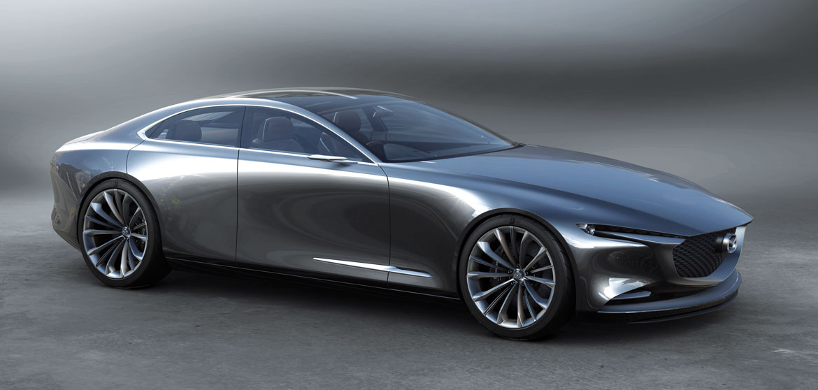 MAZDA VISION COUPE' CONCEPT, SOPHISTICATED SIMPLICITY ...