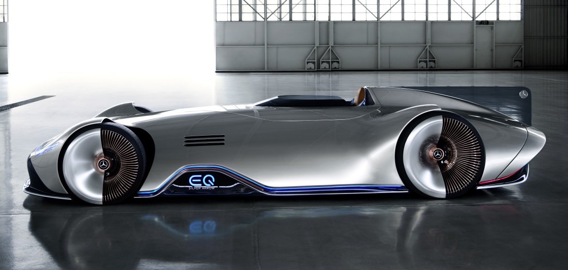 Mercedes Benz Vision Eq Silver Arrow Progressive Luxury Auto Design