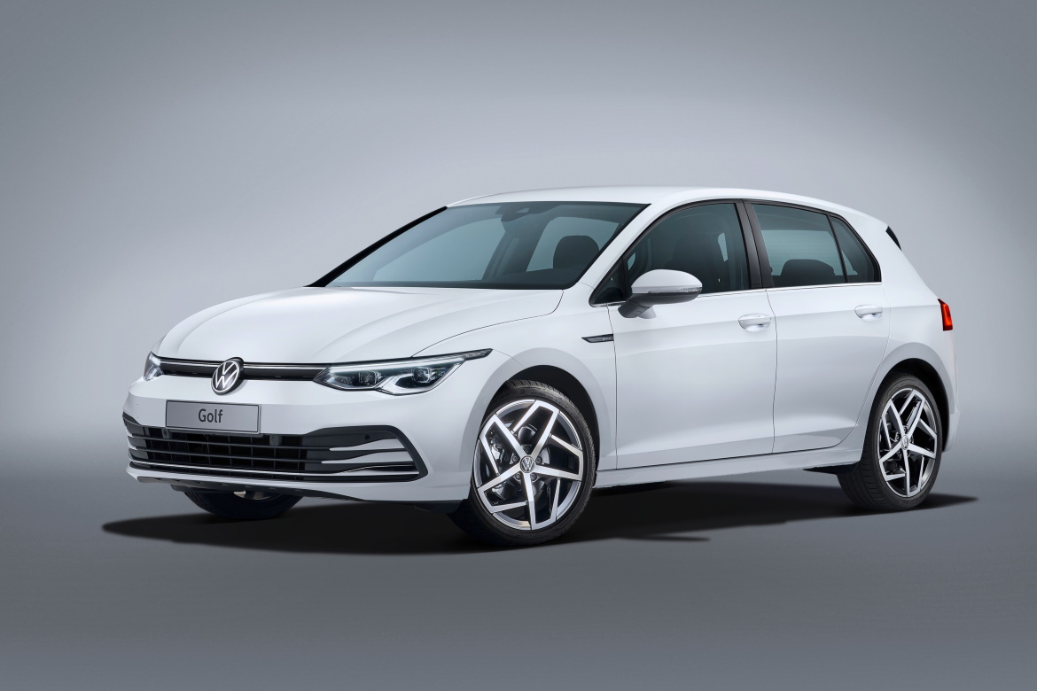 This is your first glance at the brand-new Volkswagen Golf