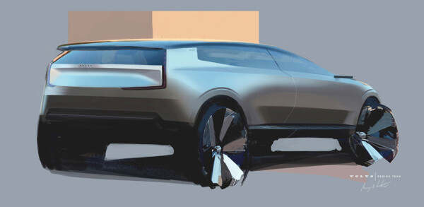 VOLVO CONCEPT RECHARGE, INSPIRED BY NATURE - Auto&Design