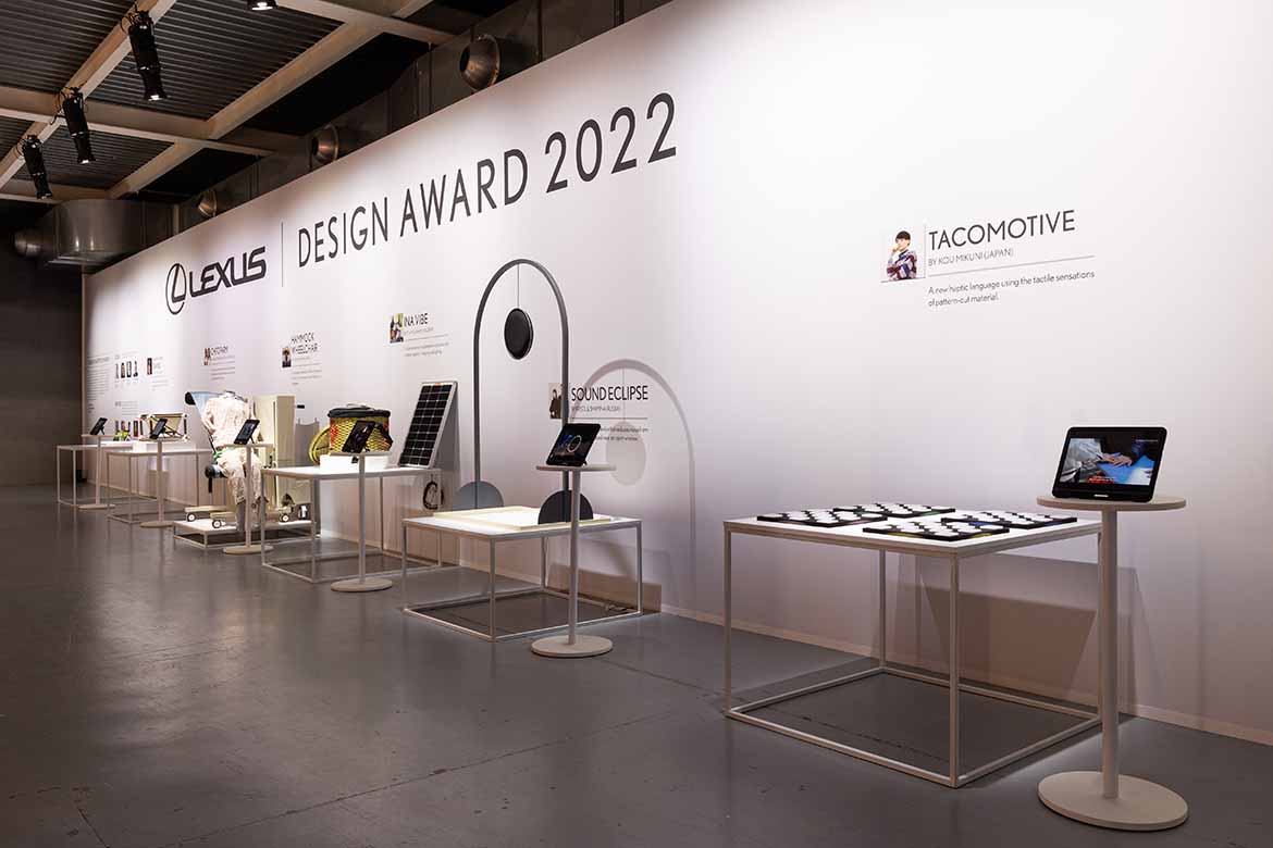 LEXUS AT THE MILAN DESIGN WEEK 2022 WITH SPARKS OF TOMORROW