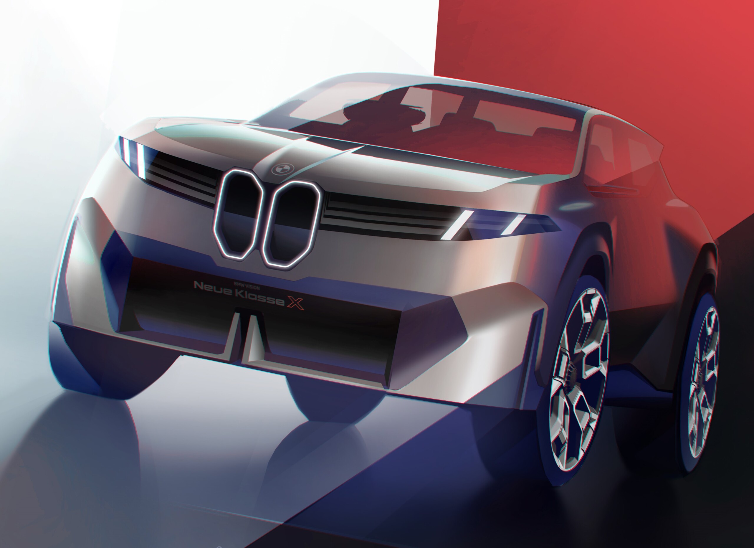 BMW NEUE KLASSE X, SUV FROM THE FUTURE - Auto&Design