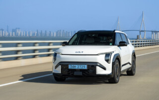 Kia EV3, sulle strade di Seoul