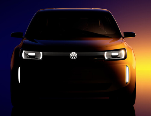 VOLKSWAGEN, FIRST IMAGE OF ELECTRIC CITY CAR