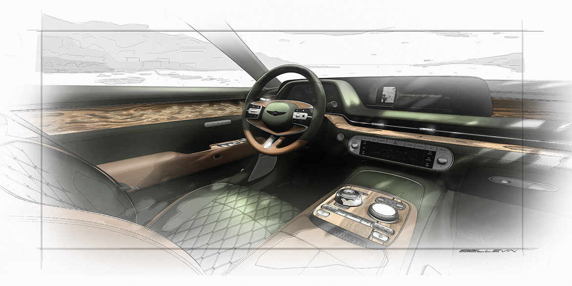 Genesis X Gran Coupe Design Sketch (3)