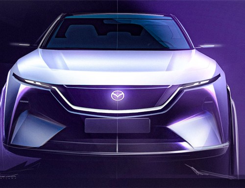 MAZDA CX-6e, FUTURO SCOLPITO